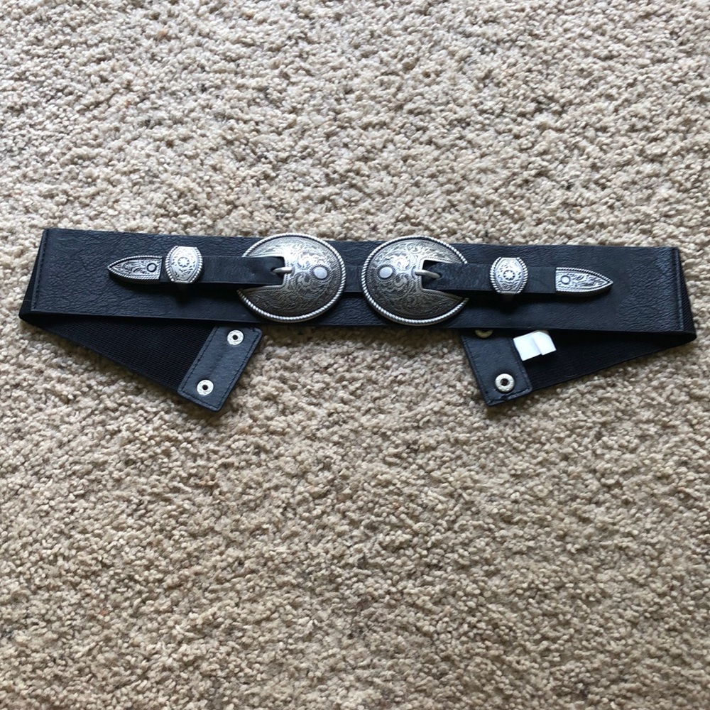 Western concho waist belt